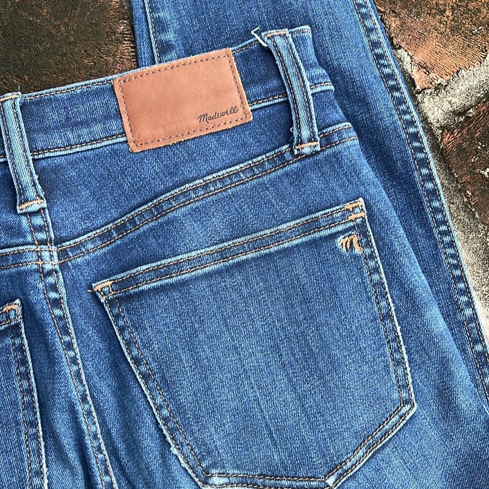 Madewell high rise skinny Blue Jeans Size 24T - Picture 2 of 7